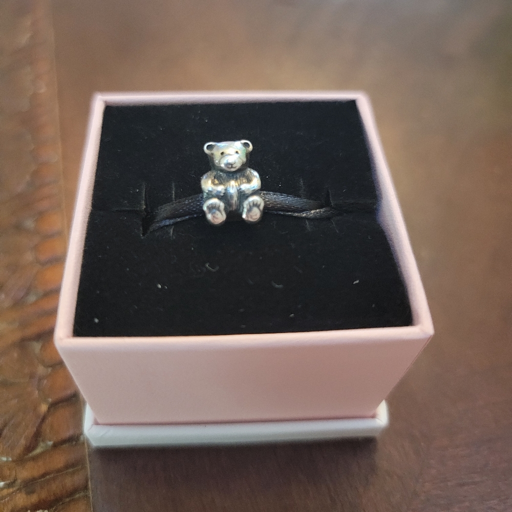 Authentic Pandora Teddy Bear Charm